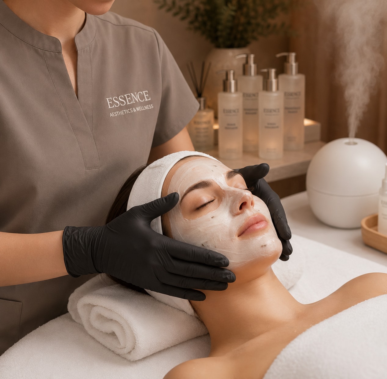 Glowing, radiant skin — the Essence result